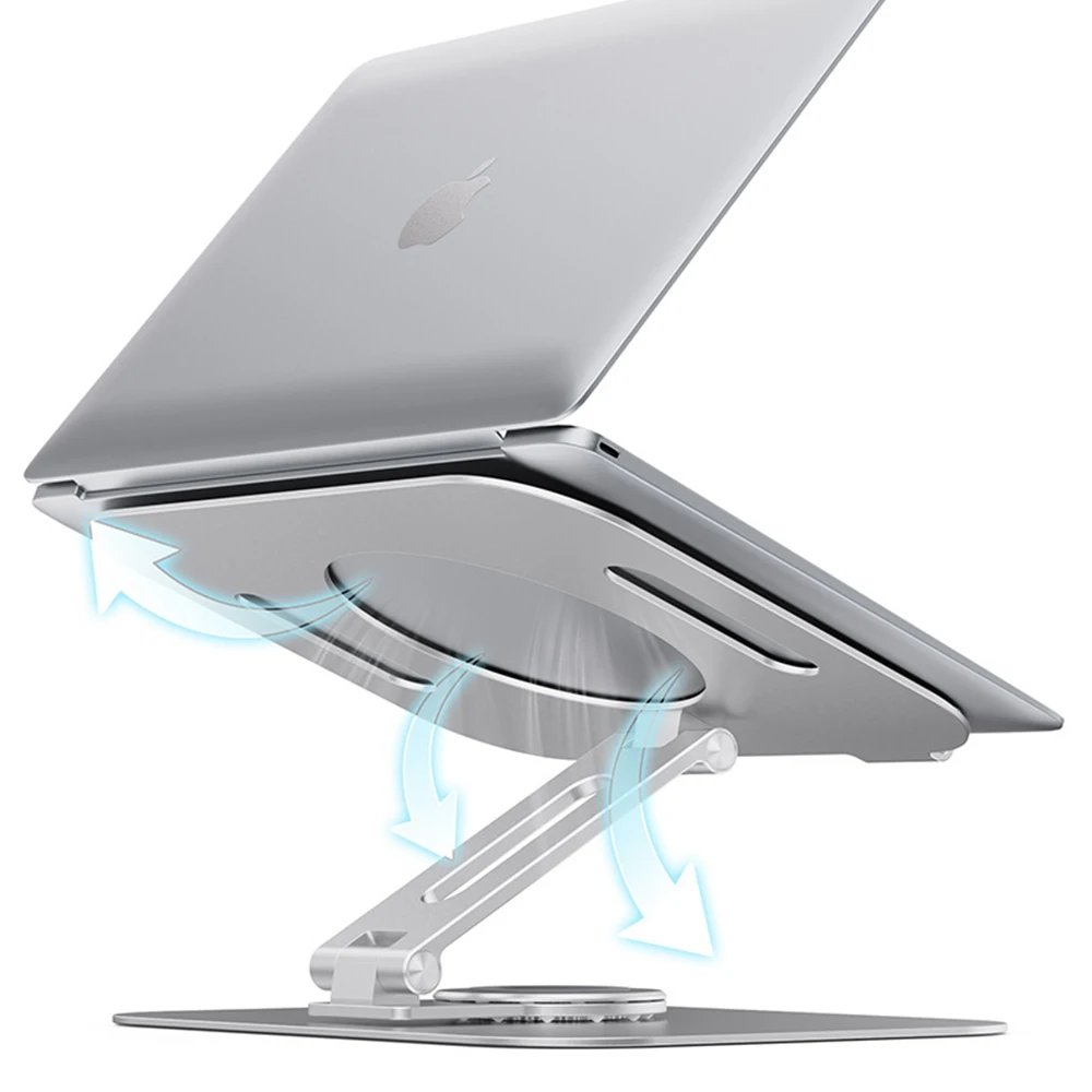 Universal Laptop Stand Adjustable Height Aluminum Alloy Foldable