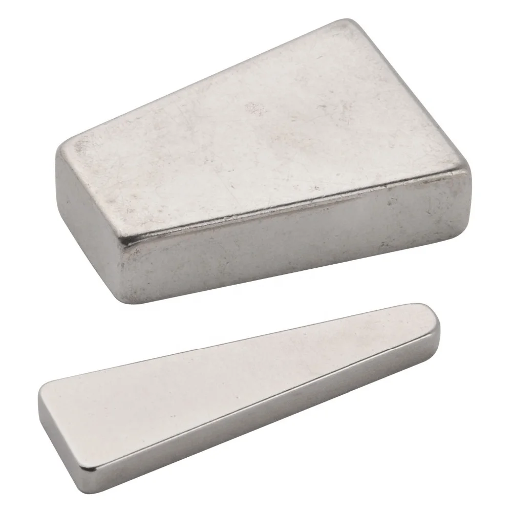 Custom Industrial Special Shaped Block Wedge Neodymium Iron