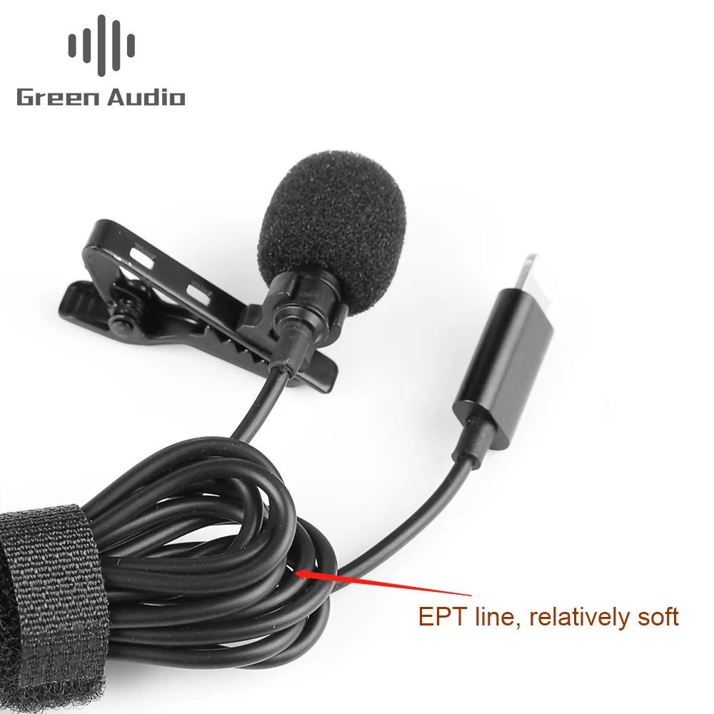 Gam140l Professional Lavalier Lapel Microphone With Clip For Phone