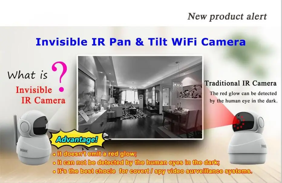 micro cctv IPC360 APP Home Security Motion Detection Indoor Wifi IP Camera