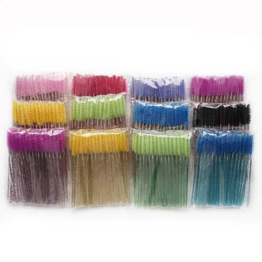 

Mascara Brush Mini,10 Packs, Multiple colors