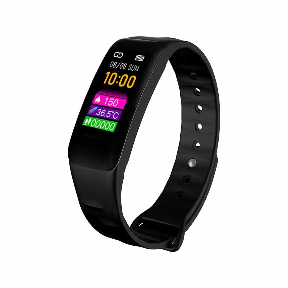 
Wholesale Record The Speed Fitness Watch Smart Bracelet With Temperature Sensor 