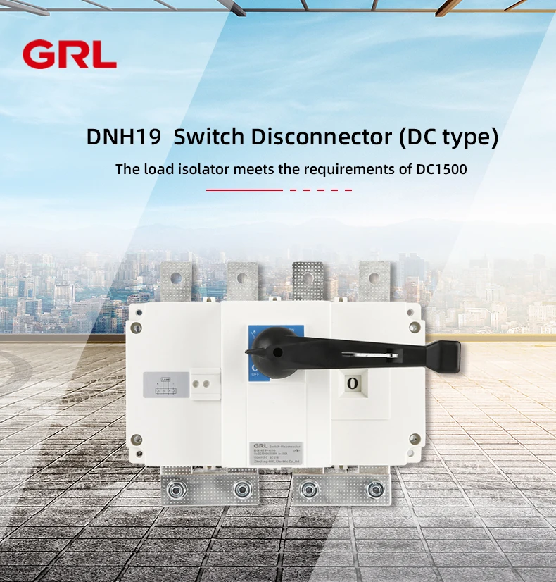 Dc1500v 1250a 4 Pole Load Break Disconnection Switch Buy Dc Automatic Transfer Switch 1000v Dc