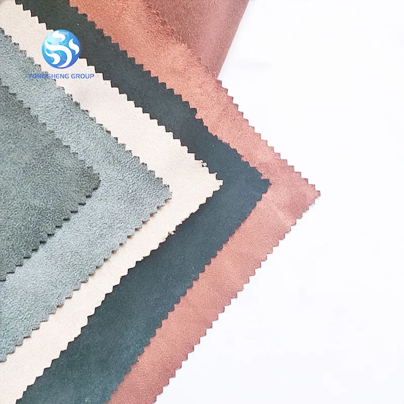 100 Polyester Woven Suede Fabric Textile For Sofa Cover