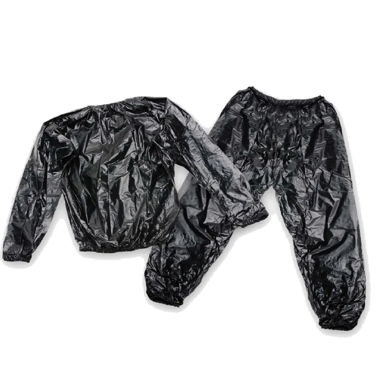 Vigorpowergear Wholesale Black Sauna Suit Sliver Cheap Sauna Suit