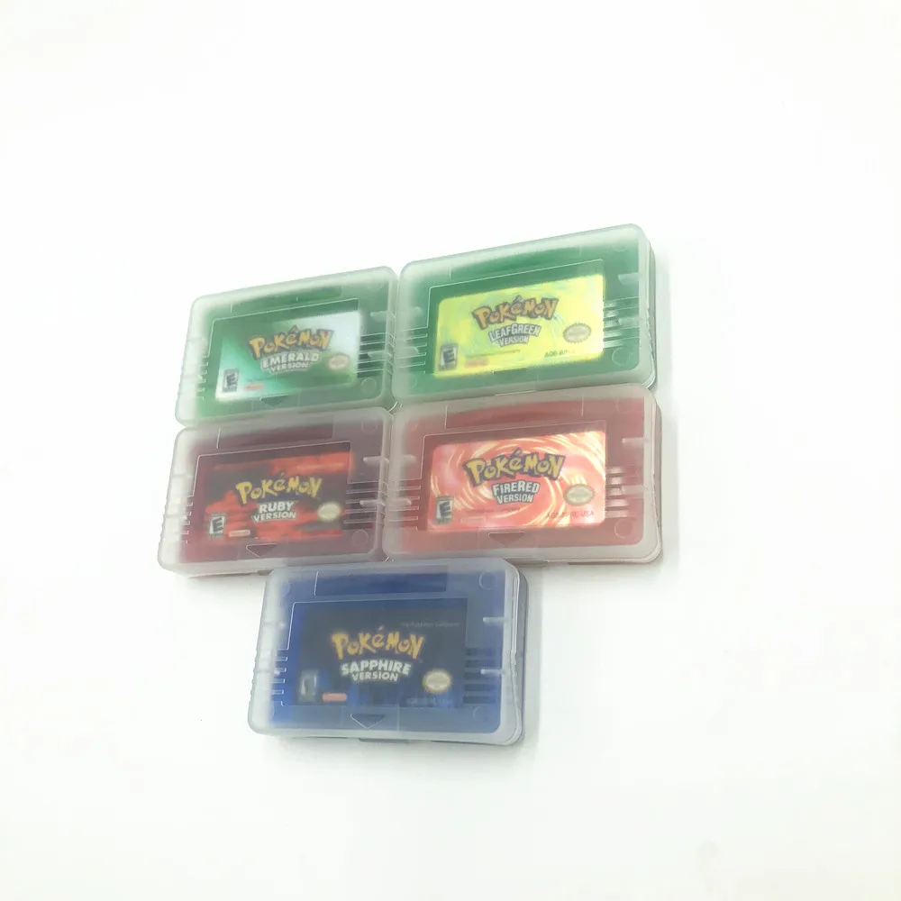 

High Quality 2014 hot selling for gba games for gba cards Pokemon emerald