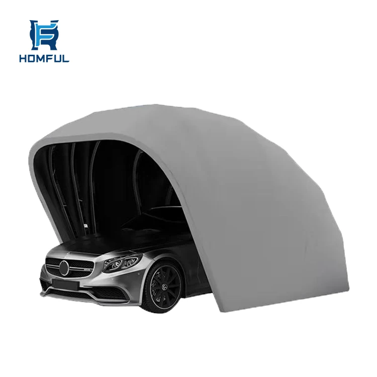 Homful Fully Automatic Remote Control Foldable Car Shelter Canopy
