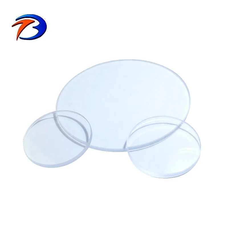 OEM rectangular round optical sapphire  glass Windows for candela laser