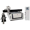 CA-1325/1530/2030 metal cutting cnc plasma drilling machine with rotary for square&round pipe
