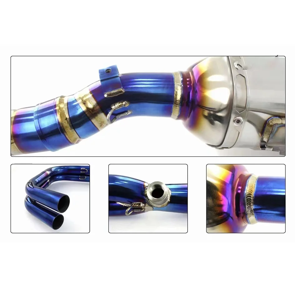 The High Performance Modified Total Exhaust System Is Kawasaki 400