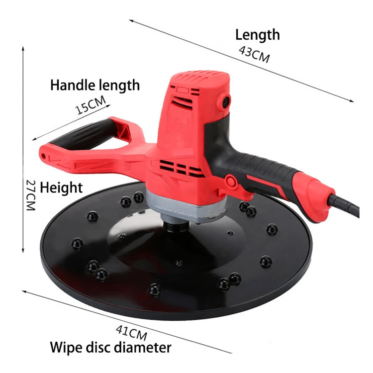 Portable Wet Cement Drywall Sander Electric Cement Mortar Polish