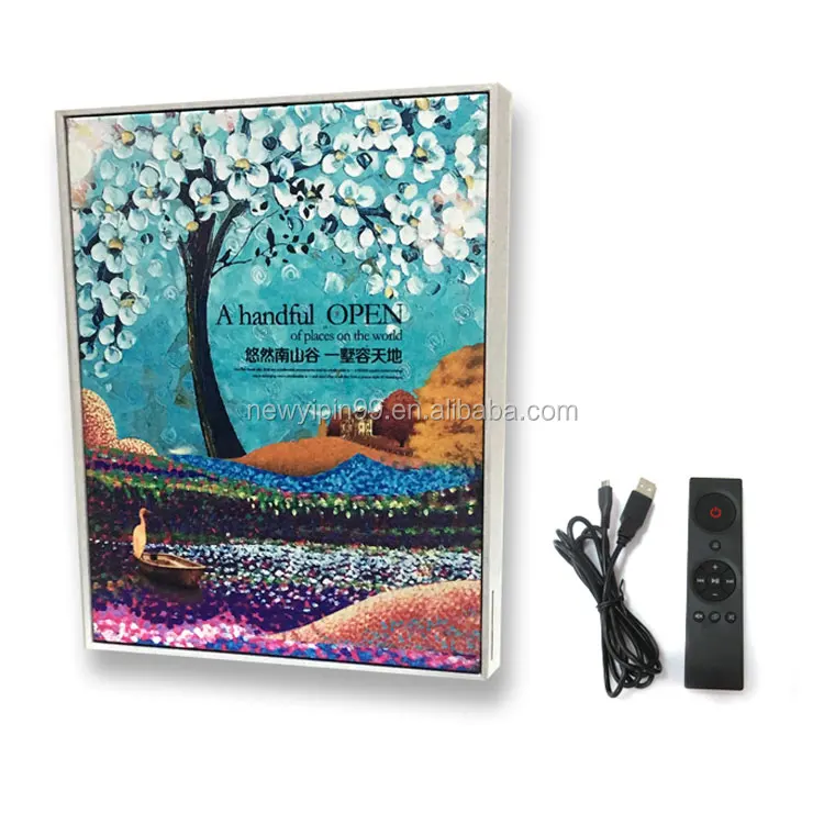 Custom Wall Picture Frame Bluetooth Speaker Multifunction Mural Speaker