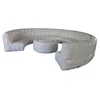 0.6mm/0.9mm PVC Inflatable Sofa Table for Party Events/Air Tight Inflatable Circular Couch/China Factory Inflatable Sofa Chair