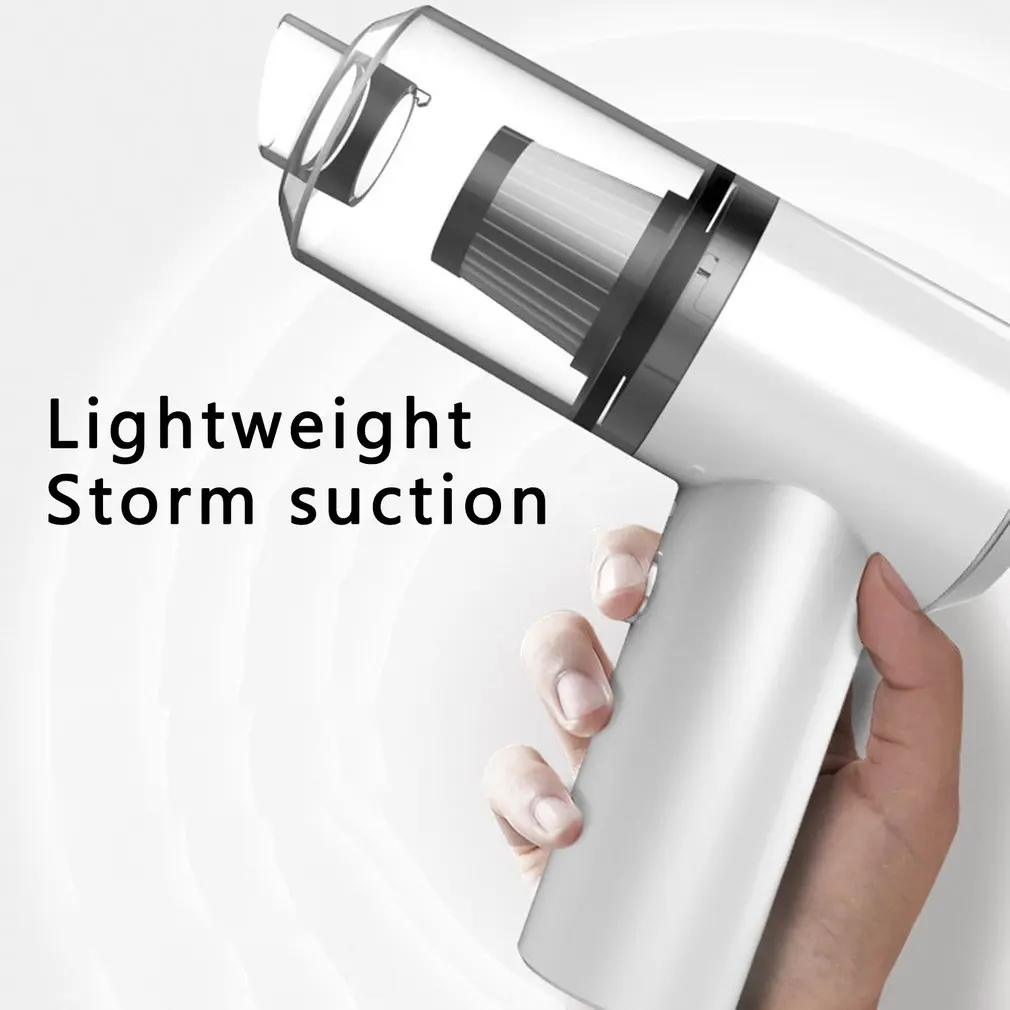 2020 nuevo diseño aspiradora de mano portátil para casa inalámbrico Mini colector de polvo fuerte ciclón de succión