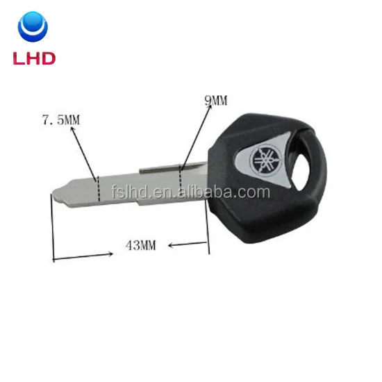 Motorcycle Blank Smart Key For Yzf R1 R6 Fz1 Fz6 Xjr 1200 1300 Tdm In