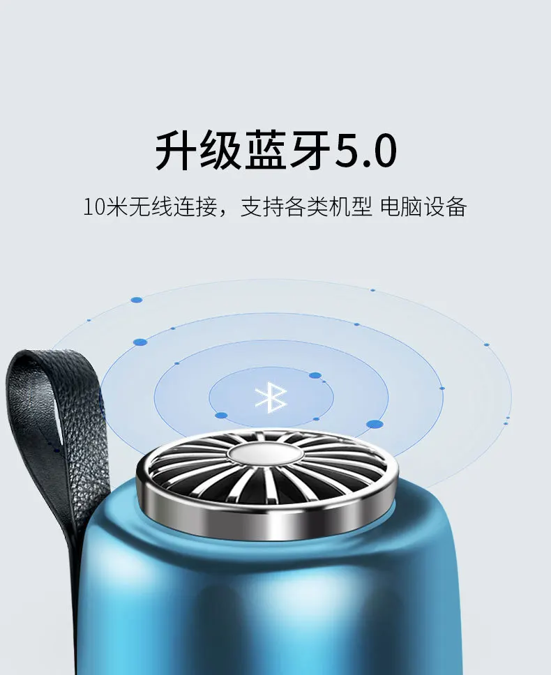 TWS Smart 3D stereo Wireless Bluetooth Speaker Mini Waterproof Subwoofer Phone Card Outdoor Portable Speaker - ANKUX.COM