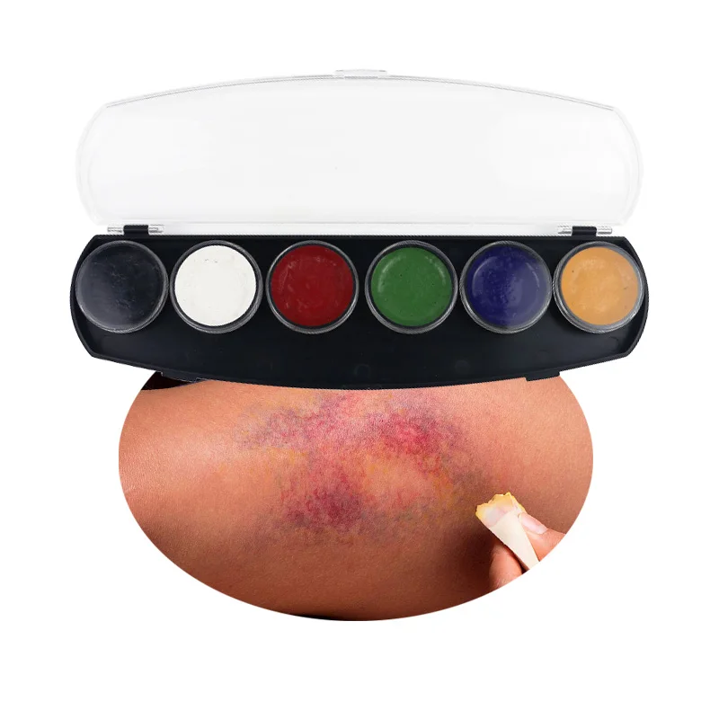 Alcohol Activated Professional Waterproof Halloween Makeup Face Paint