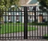 Residential&Industrial Ornamental Flat Top Decorative Arrow Metal Gate
