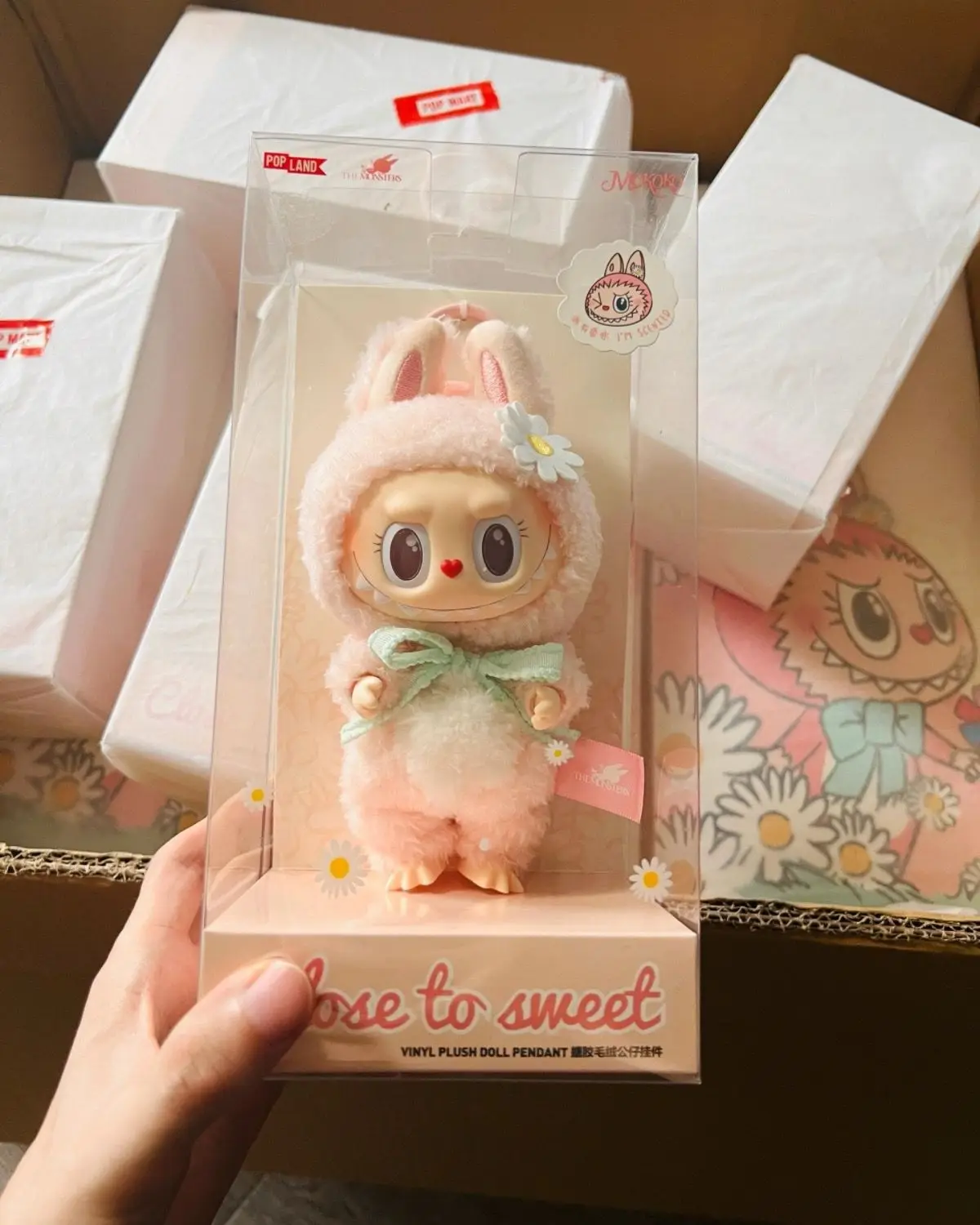 coco* 新品POPMART MOKOKO 第1代 ぬいぐるみ 2点 POPMART MOKOKO CLOSE TO SWEET 1代 ラブブ モココ｜Yahoo