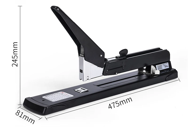 200 Sheets Manual Heavy Duty Long Arm Reach Paper Stapler With Long