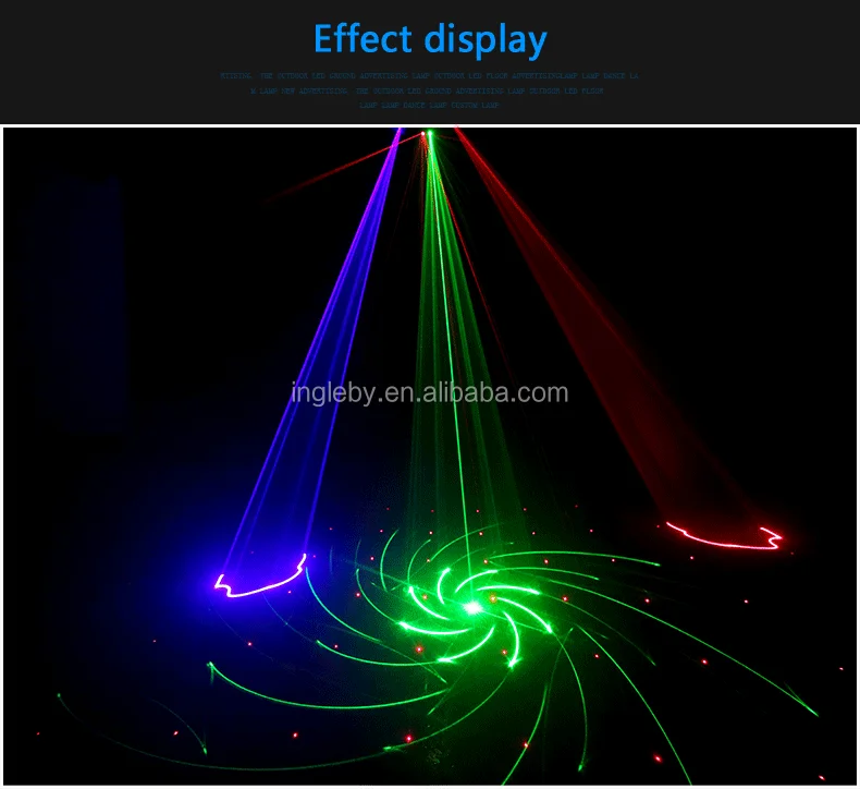 Professional Laser Beam Show Effect Cheap Laser Projector 6 Eyes Rgb