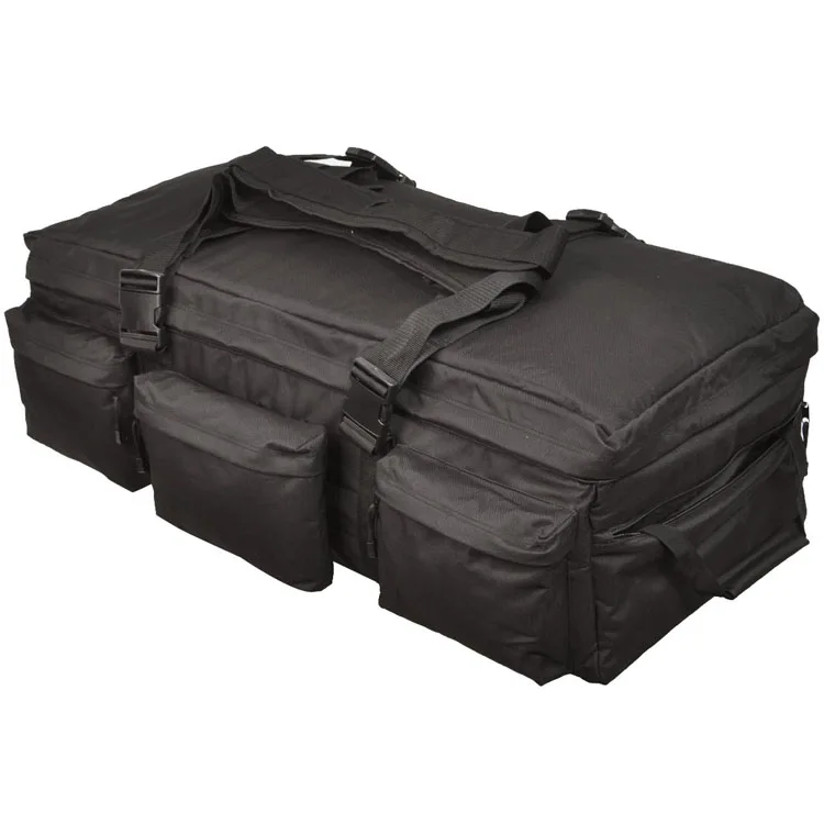 Portable Duffel Bag Travel Trolley Bag With Wheel Nylon Luggage Bags