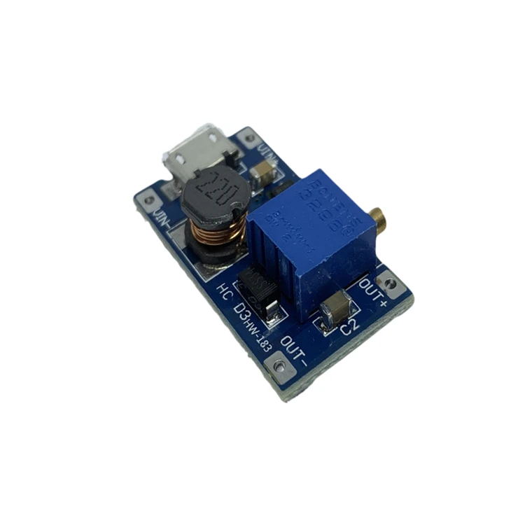Mt3608 2v-24v To 5v-28v 2a Micro Usb Port Wide Voltage Regulator ...