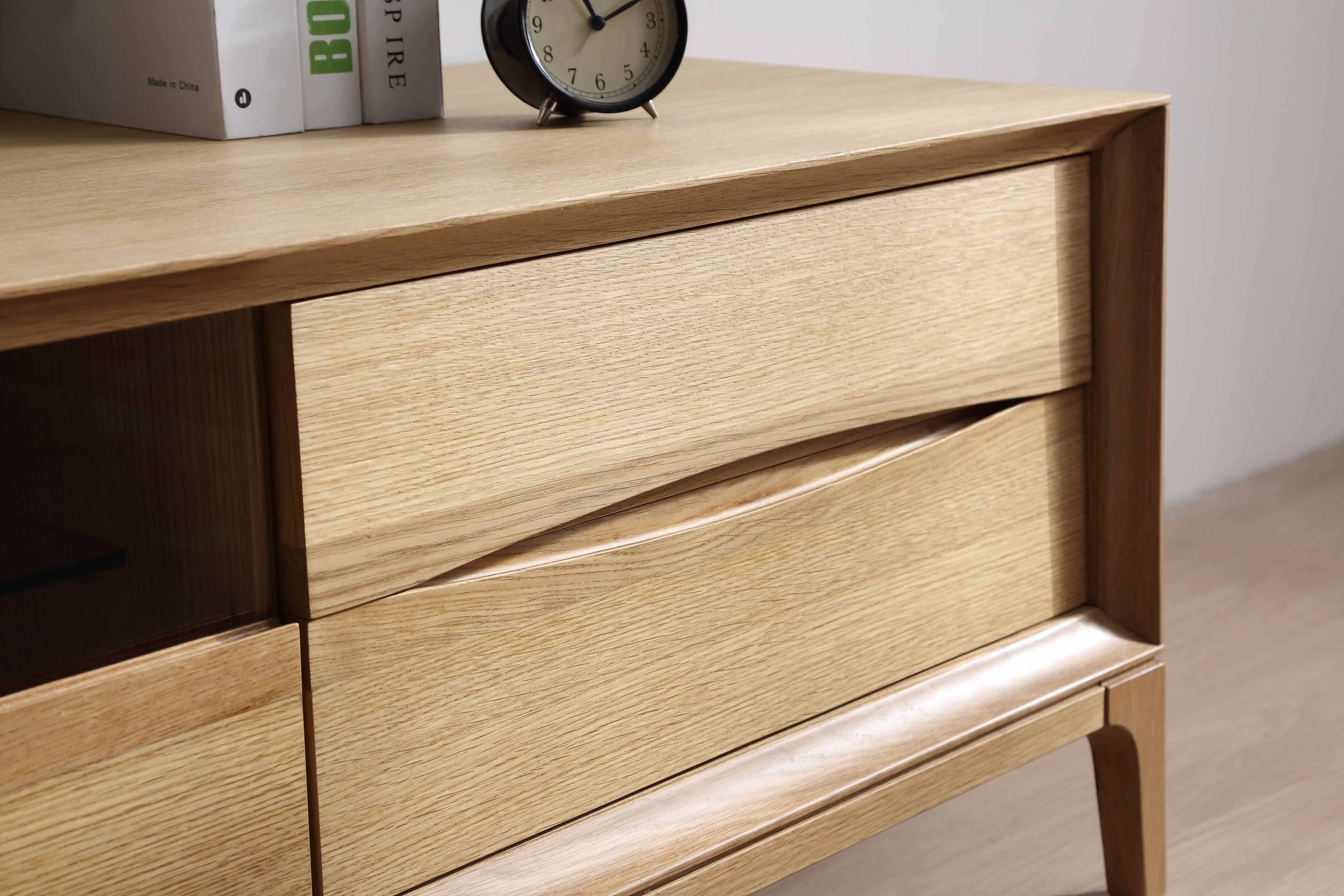 Wohnzimmer Möbel Neue Moderne Designs Mit Massivholz Bein Holz Tv