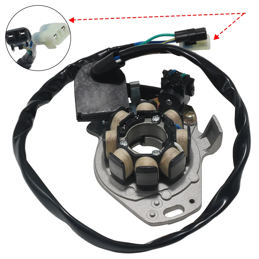 Motorcycle Stator Coil Engine Stator Rotor Coil For Honda Cr125