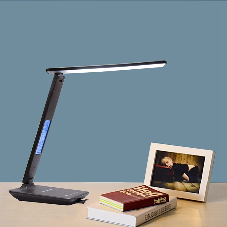 Lighting The Ivy Led Desk Lamp With Usb Port Display Charging Table Charge T106 Dimmable Study Light Reading