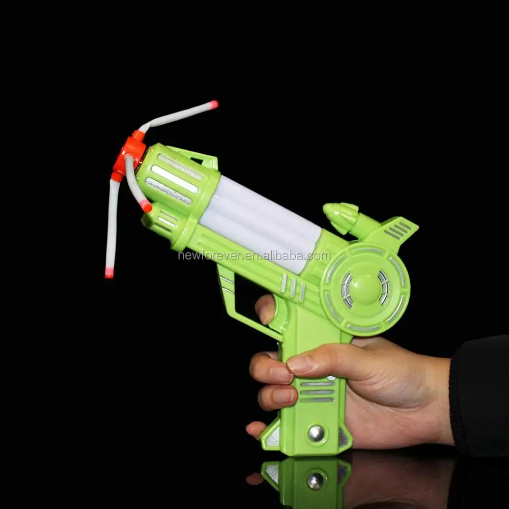 Led Gatling Gun Light Up Toy Gun Toy Machine Gun For Kids Flashing Toy