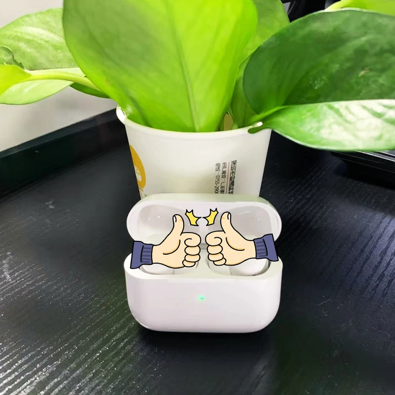 OEM logo Lanyasir i100000 Tws Pro 3 Bluetooths Earphone In Ear Detection Wireless Headphone Real Battery Headset - ANKUX.COM