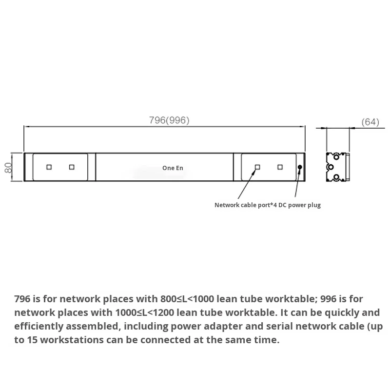 product quick connect network cable row module d28 third generation wire aluminum alloy lean pipeline accessories connector profiles-13