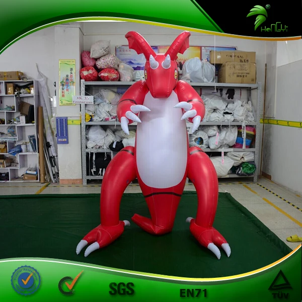 Inflatable Guilmom Dragon Hongyi Sexy Sph Red Dragon Inflatable D Cartoon Manga Air Character