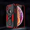 Shockproof Rugged Hybrid 3 in 1 combo phone case For Samsung Galaxy S10 S10E with magnetic car mount ring