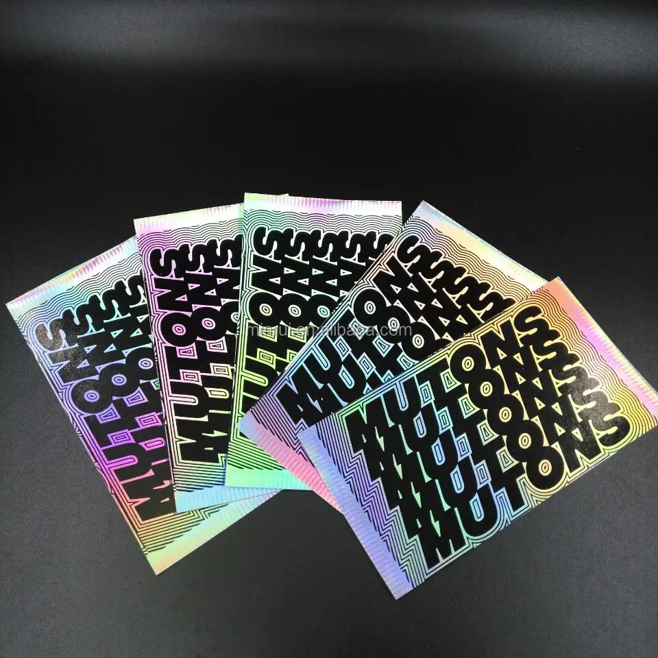 Cheap Price Hologram Eggshell Sticker,Peelable Sticker Slaps For