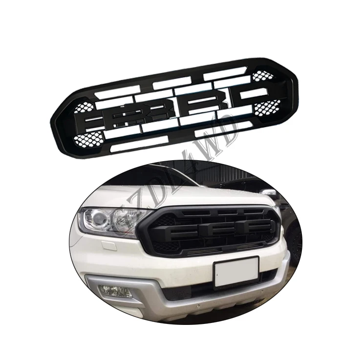 Front Bumper Grill led Light Car Front Grill For Everest Grill 2015