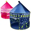 Kids castle play tent foldable pop up prince yurt house play tent children game house tent indoor and outdoor