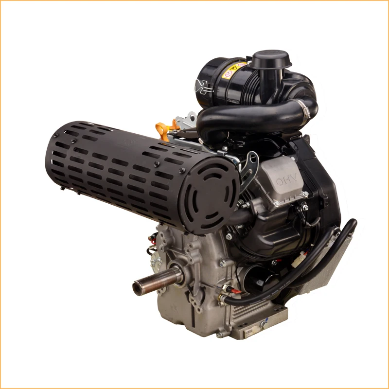 月25hp 卧式 v型双缸四冲程汽油发动机