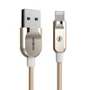 MOXOM 100CM Auto Disconnect Charging Cable 2.4A Fast Charging Data Cable For Iphone