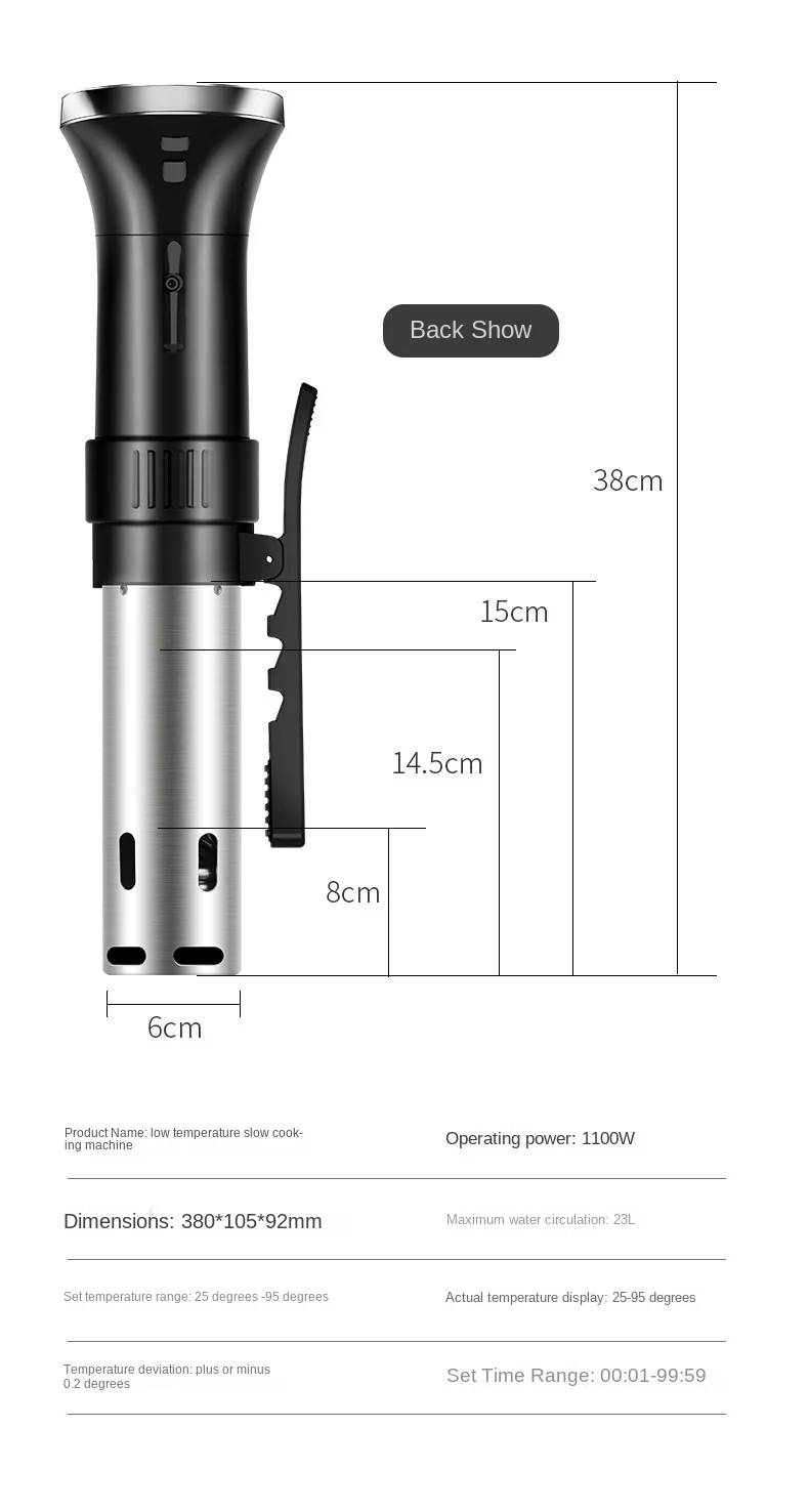 Thawing Equipment, WIFI, 1100W, SJ-S015W - detail 24