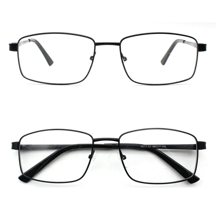 Wenzhou Manufactures High Quality 2021 Fashion Design Big Size Metal Optical Frames Glasses Thin