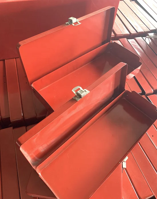 
Hardware toolbox iron case stainless steel suitcase spare parts toolbox multifunctional box 