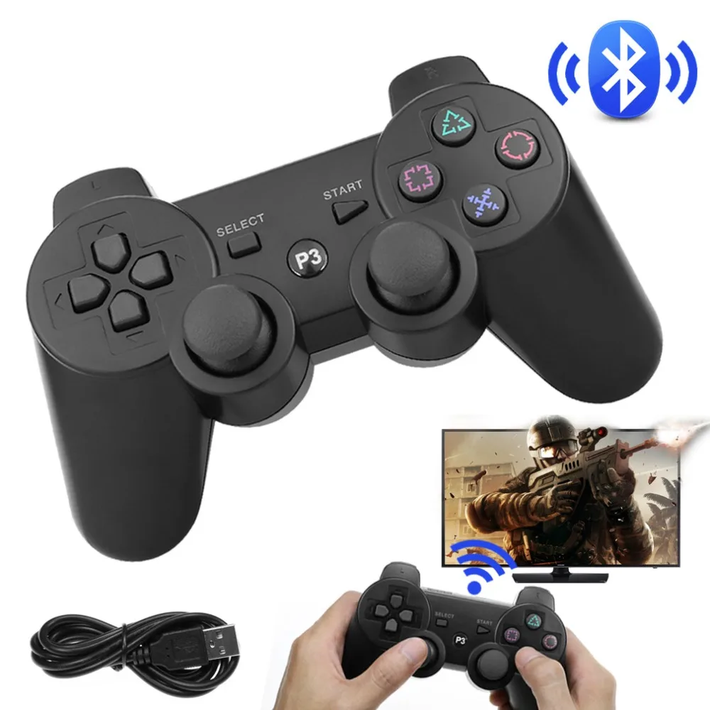Gamepad Wireless Bluetooth Joystick for PS3 Controller Wireless Console for Sony Playstation 3 Game Pad Switch Games Accessories