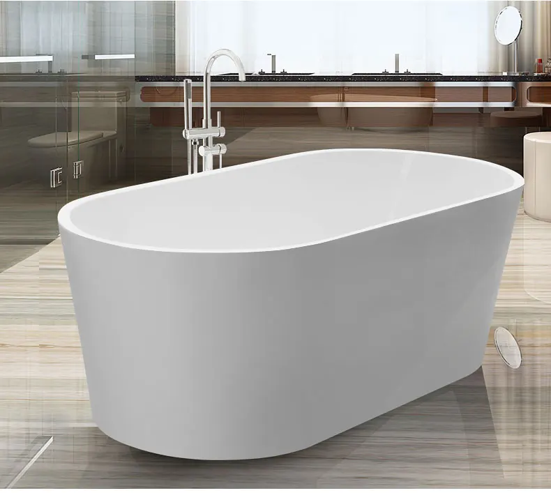 Acrylic Free Standing Bathub Portable Bathtub For Adults - Buy Free ...