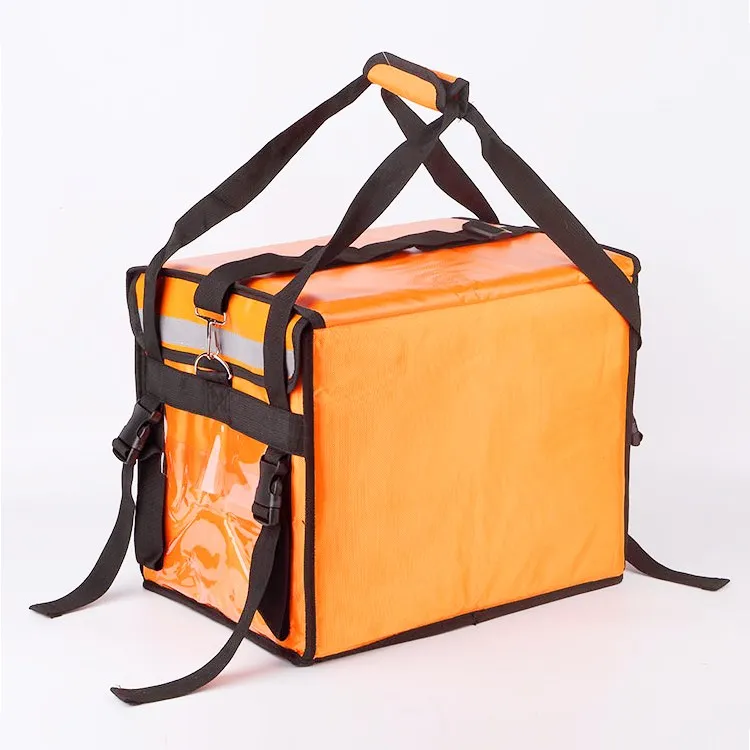 
30L Factory waterproof Insulated bicycle motorcycle delivery bag food cooler bag 