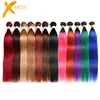 Colored Human Hair Blonde Bundles With Frontal Body Wave Hair Extension With Ear to Ear Lace Frontal