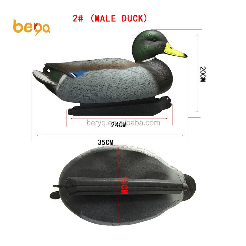 Cheap Decoy Duck Popular Outdoor Pe Material Lightweight View Wind Duck