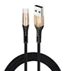 1M Zinc alloy TPU seamless Braided 2.4A Mirco Usb Charging date high speed Cable For android Phone Durable Cable
