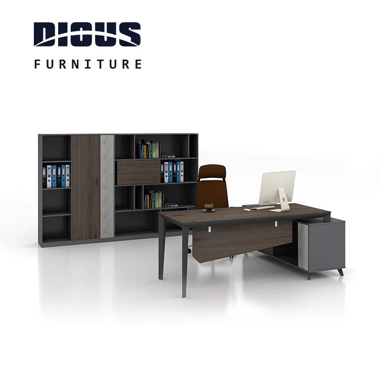 Dious high quality hot sale solid wood desk information desk furniture made in China